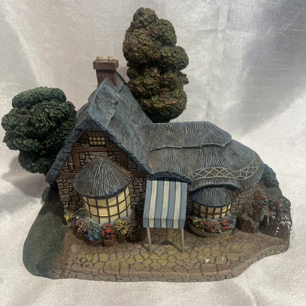 Vintage‎ Thomas Kinkade 1999 Hawthorne Lamplight Village FALBROOKE FLORIST
